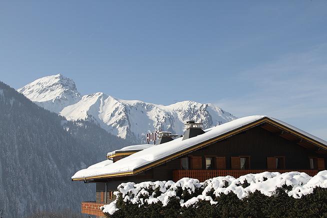 hotel bienvenu chatel / vue de chambre