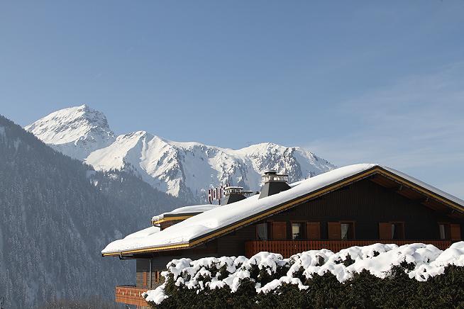 hotel bienvenu chatel / vue de chambre